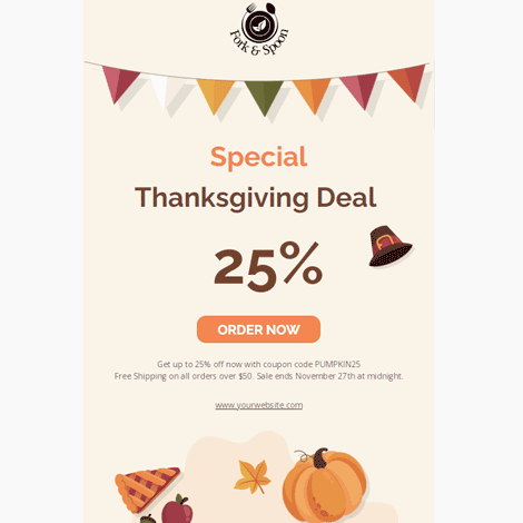Thanksgiving Deal Limited Time Direct Link